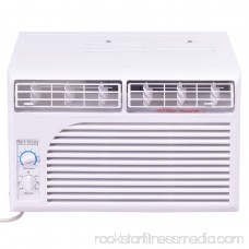 Goplus 5K BTU White Compact 115V Window-Mounted Air Conditioner w/ Mechanical Control