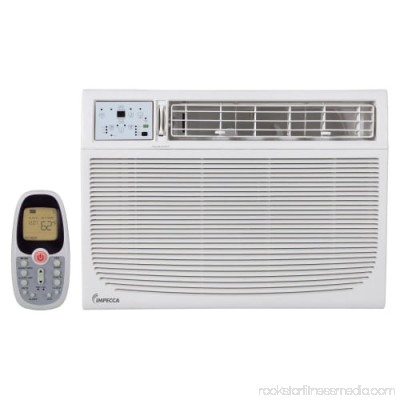 Impecca IWA15KS30 15100 BTU 120 Volt Window Air Conditioner with 3 Fan Speeds and Remote Control