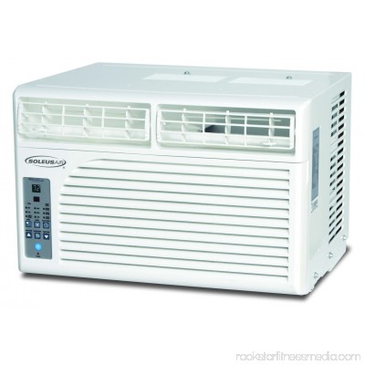 Soleus Air 10,200 Window AC, Dehumidifier and Fan, 115V 12 EER, with Remote Control
