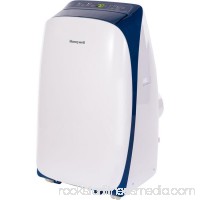 12,000 BTU Portable Air Conditioner Cooling Led Display Single Hose, White & Blue