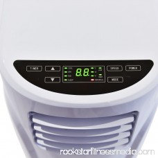 GHP Home/Office White 12Lx13Wx24.5H Portable 10000-Btu Portable Air Conditioner