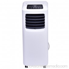 GHP Home/Office White 12Wx13Dx30H Portable 10000-Btu Portable Air Conditioner
