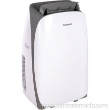Honeywell HL10CESWG 10,000 BTU 115V Portable Air Conditioner for Rooms Up To 450 Sq. Ft. with Remote Control, White/Gray 555161721