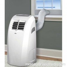 LG 10,000 BTU 115V Portable Air Conditioner with Remote Control, White 564300592