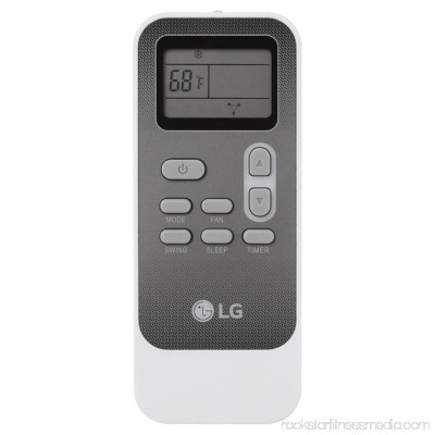 LG 12,000 BTU 115V Portable Air Conditioner with Remote Control, Graphite Gray 563102532