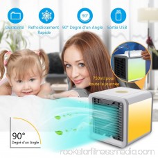 Personal Space Cooler, Air Purifier Humidifier 3 in 1, Three Fan Speeds 4-Foot Cooling Area , Portable Air Conditioner for Office and Bedroom