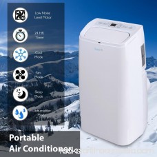 SereneLife Powerful Portable Room Air Conditioner, Compact Home A/C Cooling Unit Chilling 12,000 BTU with Built-in Dehumidifier