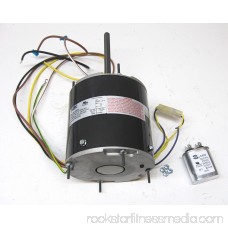 Air Conditioner Condenser Fan Motor Totally Enclosed (TENV) HP 230 Volts 1075 RPM Ball Bearing Single Speed for Fasco D7907 Capacitor Included