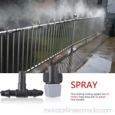 Air Misting Cooling System Mist Maker 10PCS Plastic Mist Nozzles 10M Hose 569892541