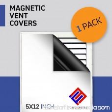 Magnetic Vent Cover 5 x 12 inch (1 Pack) Perfect for RV, Home HVAC, AC And Furnace Vents