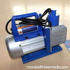 Professional 5CFM 1/3HP Single Stage Rotary Vane Deep Vacuum Pump Air Conditioning Tool 568961014