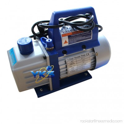 R410a R134 1 Stage Rotary Vane 4CFM1/3HP Deep Vacuum Pump HVAC AC Air Tools 569875975