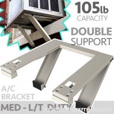 Universal Window AC Support - Air Conditioner Bracket - Support Air Conditioner Up to 105 lbs. - For 5000 BTU AC to 12000 BTU AC Units