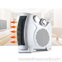 1500W Portable Space, Heater Desktop with 2 Heat Settings, Cool Air Function & Adjustable Thermostat   