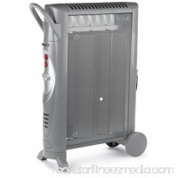 Bionaire Silent Micathermic Console Heater, Gray   