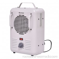 Costway Electric Portable Utility Space Heater Thermostat Room 1500W Air Heating Wall