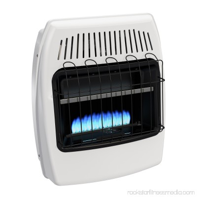 Dyna-Glo 20,000 BTU Natural Gas Blue Flame Vent Free Wall Heater 554569881