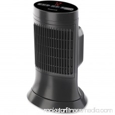 Honeywell Digital Ceramic Compact Heater, Black 558155405
