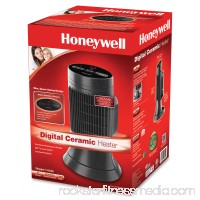 Honeywell Digital Ceramic Compact Heater, Black   558155405