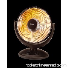 Soleil Infrared Dish Electric Space Heater, Black #DF1015 564547465
