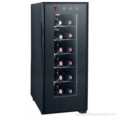 Sunpentown 12-Bottle Thermo Electric Wine Chiller with Heater 552251432