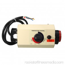 3KW 220V Home Swimming Pool & Bath SPA Hot Tub Electric Water Heater Heating Thermostat [Metric]