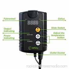 Century Digital Heat Mat temperature Thermostat Controller for Seed Germination Reptiles and Brewing, 40-108°F