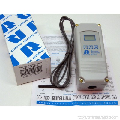 ETC-111000 Ranco Digital Temperature Electronic Controller 120 - 240 Volts