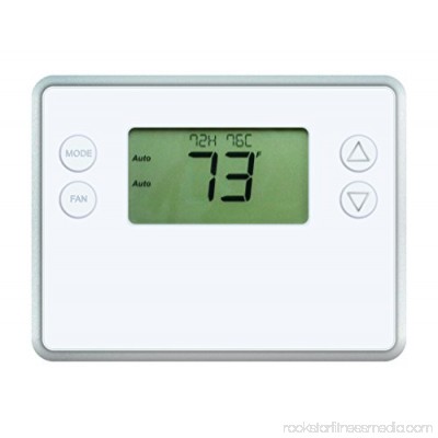 GoControl Smart Battery-Powered Thermostat, Hub Required 555284608