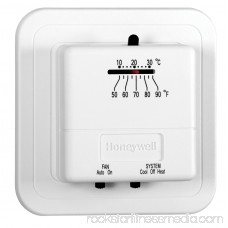 Honeywell Economy Non-Programmable Thermostat, Heating and Cooling (CT31A1003/E1) 550296542