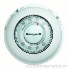 Honeywell The Round Non-Programmable Manual Thermostat, Heating and Cooling (CT87N1001/E1) 551650347