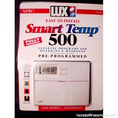 Lux TX500E Smart Temp Programmable Thermostat