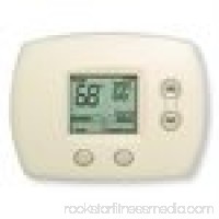 Pro 5000 Two Heat/One Cool Non-Programmable Digital Thermostat, White   567613258