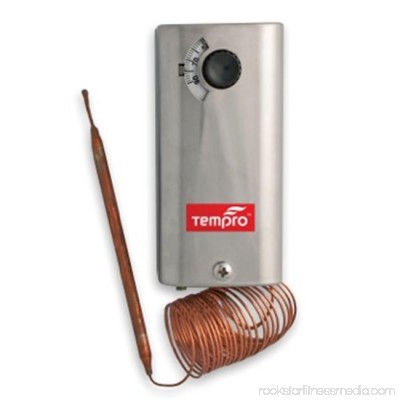 Tempro TP516 Line Voltage -30 To 90 Degree F 96 in. SPDT Thermostat