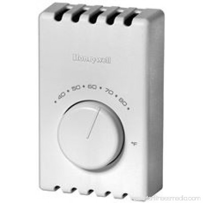 THERMOSTAT T41 ELECTRIC HEAT, DOUBLE POLE, WHITE