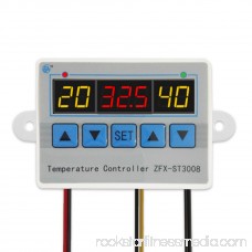 ZFX-ST3008 Multifunction Temperature Control Switch Intelligent Digital Thermostat Temperature Controller Three Display
