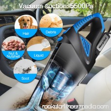 Car Vacuum Cleaner for Car, Morpilot Corded DC 12V Portable Handheld Vacuum Cleaner for Car with Strong Suction High Power, 1 Carrying Case, 16.4ft Cable, Small Dust Collector Buster