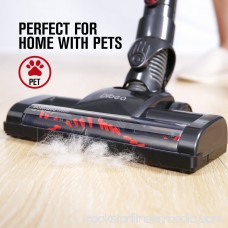 Dibea Lightweight Corded Stick Vacuum Cleaner, 2 in 1 Bagless Hard Floor Pet Hair Vacuum with Cyclone HEPA Filtration & Crevice Tool