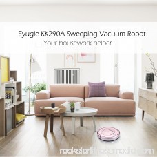 Eyugle Robot Vacuum Cleaner Carpet Wood Floor Sweeping Machine Pink
