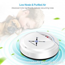 Home/Office Automatic Rechargeable Smart Robotic Robot Vacuum Cleaner，Auto Floor Sweeping Sweeper Machine，Pet Hair Dust Cleaning