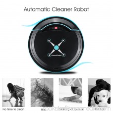Home/Office Automatic Rechargeable Smart Robotic Robot Vacuum Cleaner，Auto Floor Sweeping Sweeper Machine，Pet Hair Dust Cleaning
