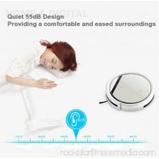 ILIFE V5 Robotic Vacuum Cleaner with Smart Auto Cleaning Dry Mopping Remote control for Pets Hair