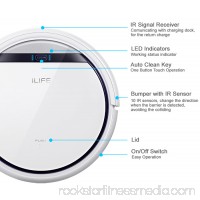 ILIFE V5 Robotic Vacuum Cleaner with Smart Auto Cleaning Dry Mopping Remote control for Pets Hair   