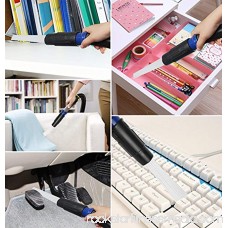 Squad Marketing Universal Vacuum Attachment Dust New Remover Cleaning Tools, Vacuum Dust Pro Cleaner Vacuum Tubes Attachment Dust Brush for Air Vents, Car, Keyboard, Corner, Pets, Drawers, Plants