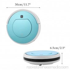 Upgraded Automatic Robot Vacuum Cleaner - Robotic Auto Home Cleaning for Clean Carpet Hardwood Floor - Self Detects Stairs and Obstacles- 45db Low Noise-(White) AMZSE