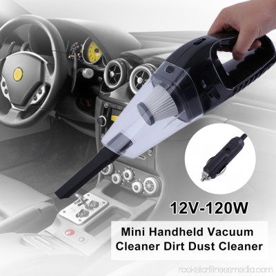 12V-120W High Power Portable Car Mini Handheld Vacuum Cleaner Dirt Dust Cleaner Collector Cleaning Appliances