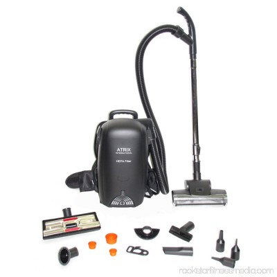 Atrix Backpack HEPA Vacuum, Black 554368138