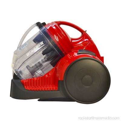 Compact 1.5L 60hz Bag-Less Vacuum Cleaner Lightweight Cyclone Technology RED