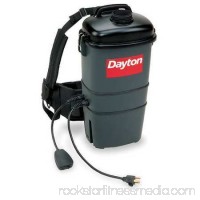 DAYTON Backpack Vacuum, Ind/Comm, Two-Stg Mtr, CFM 75, SP 9"   4TR09   