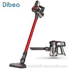 Dibea C17 2-in-1 Wireless Vacuum Cleaner, RED